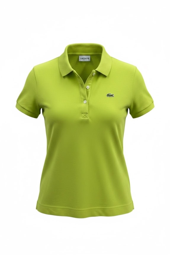 Lacoste Polo Shirt Logo Lime Green Women’s S