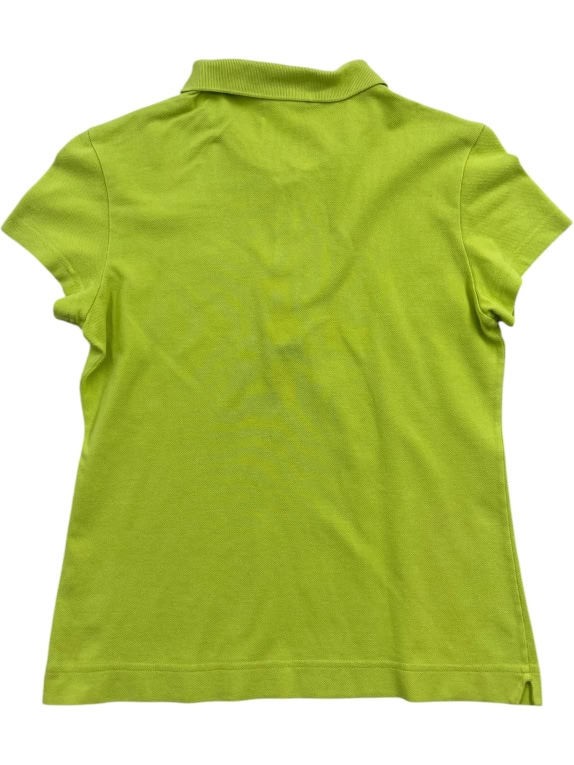 Lacoste Polo Shirt Logo Lime Green Γυναικείο S