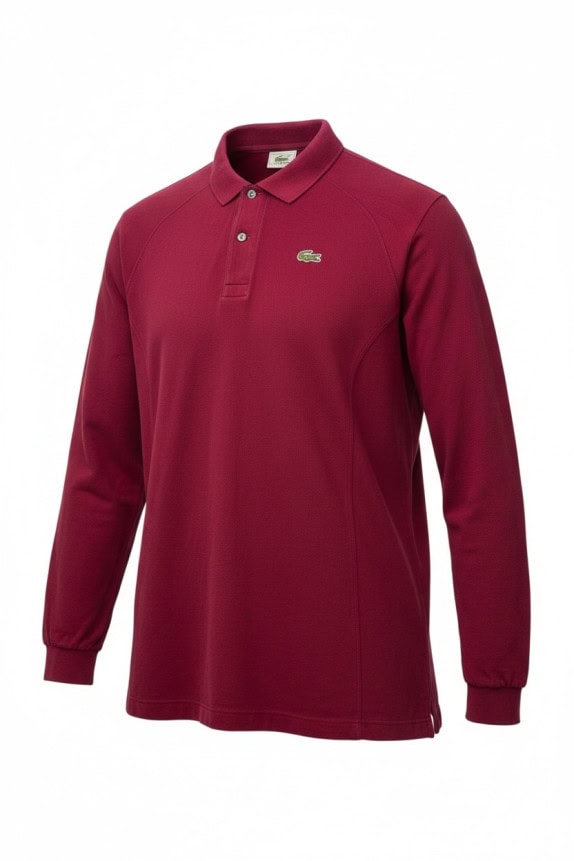 LACOSTE POLO SHIRT MINIMAL BORDO ΑΝΤΡΙΚΟ PRE OWNED XL