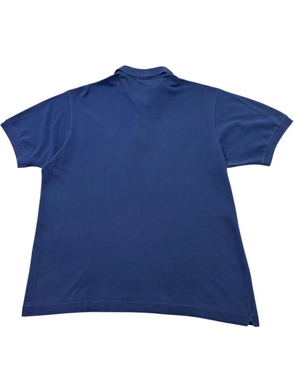 LACOSTE POLO SHIRT MINIMAL NAVY MEN PRE OWNED L