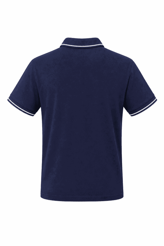 LACOSTE POLO SHIRT MINIMAL NAVY UOMO PRE OWNED XXL