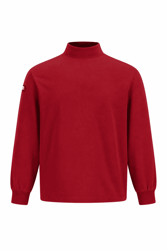 90S LACOSTE POLO SHIRT MINIMAL RED MEN PRE OWNED XL