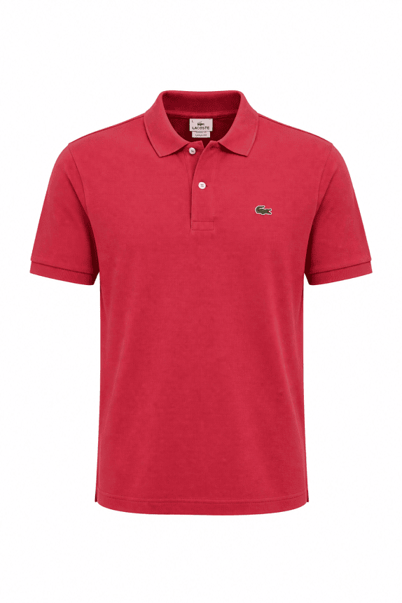 LACOSTE POLO SHIRT MINIMAL RED ΑΝΤΡΙΚΟ PRE OWNED XL