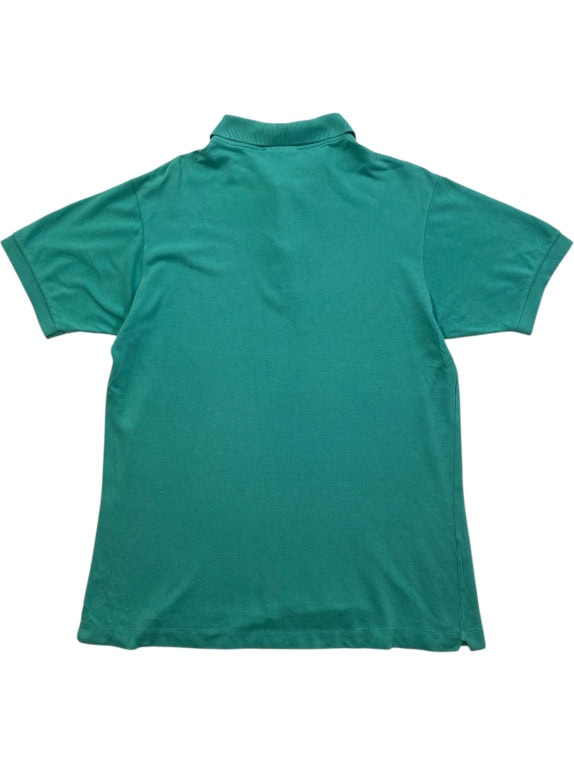 LACOSTE Polo con logo vintage verde da uomo L