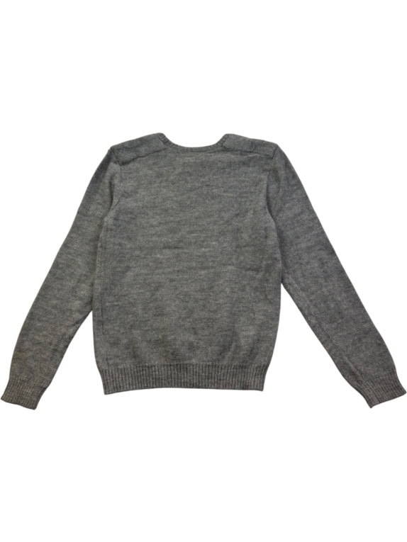 LACOSTE ΠΟΥΛΟΒΕΡ MINIMAL ΓΚΡΙ ΑΝΤΡΙΚΟ PRE OWNED S