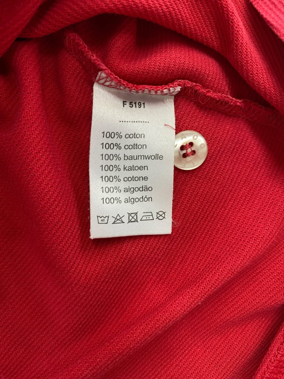 Lacoste Sport Polo Shirt with Crocodile Logo Red Men S