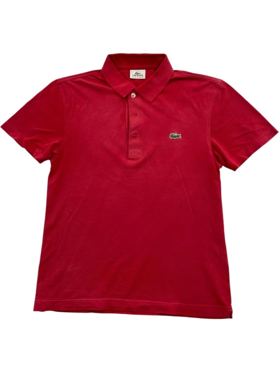 Lacoste Sport Polo Shirt with Crocodile Logo Red Men S
