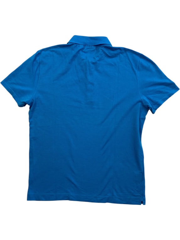 LACOSTE SPORT POLO SHIRT SLIM FIT CROCODILE LOGO BLUE MALE L