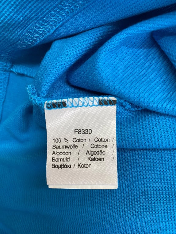 LACOSTE SPORT POLO SHIRT SLIM FIT CROCODILE LOGO BLUE MALE L