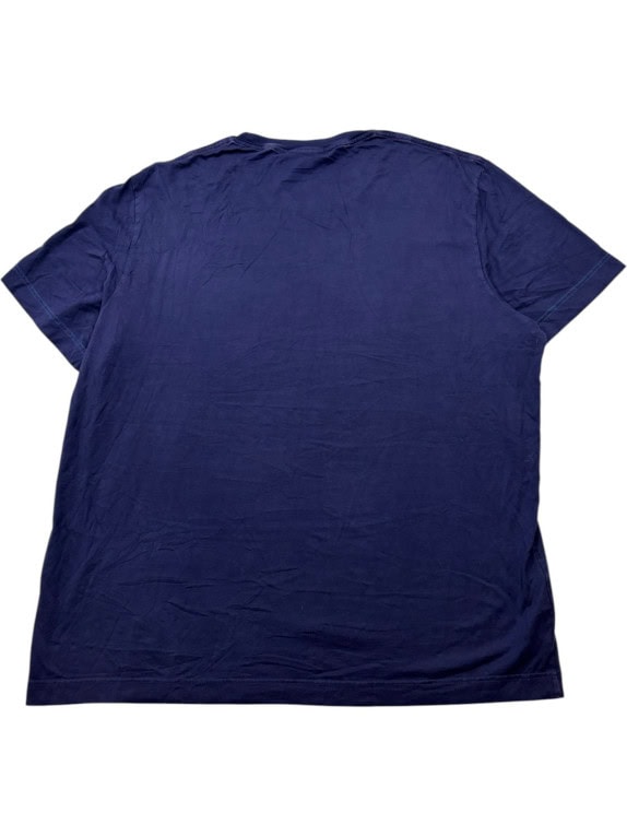 LACOSTE T SHIRT SPORTSWEAR BLU NAVY UOMO PRE OWNED XL
