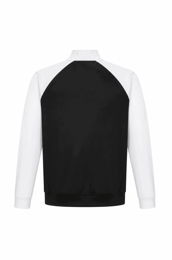 LACOSTE TRACK JACKET ATHLETIC ΜΑΥΡΟ ΑΣΠΡΟ ΑΝΤΡΙΚΟ PRE OWNED L