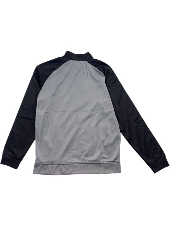 Lacoste Track Jacket Big Logo Black Grey Unisex L