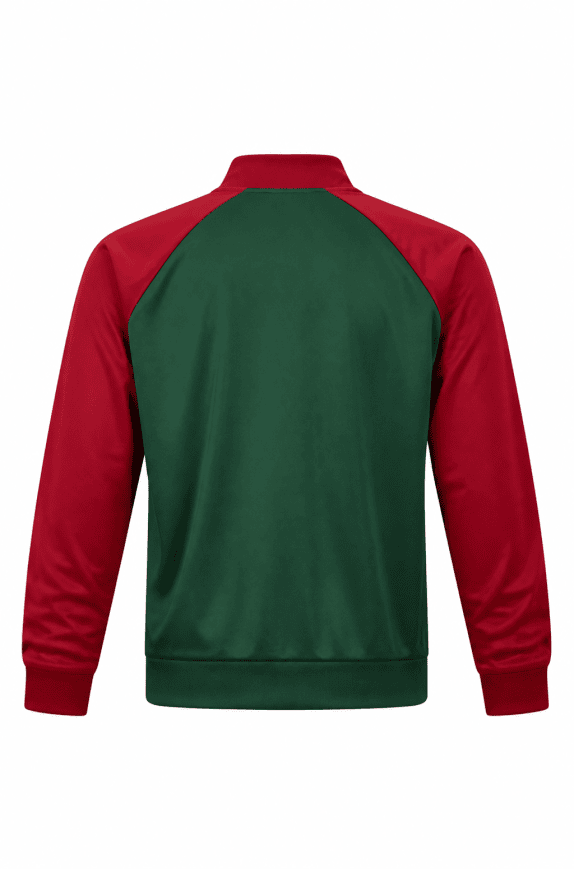 LACOSTE TRACK JACKET COLORBLOCK ΠΡΑΣΙΝΟ ΚΟΚΚΙΝΟ ΑΝΤΡΙΚΟ PRE OWNED M