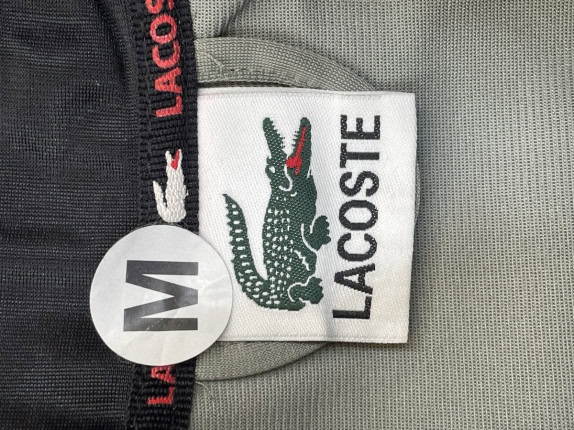LACOSTE TRACK JACKET GRAPHIC GREY ΑΝΤΡΙΚΟ PRE OWNED M