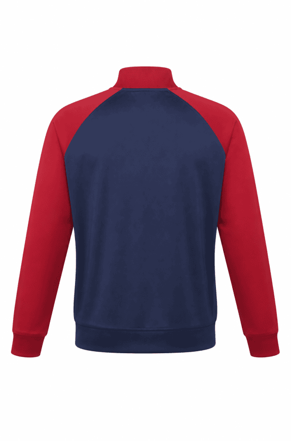 LACOSTE TRACK JACKET LOGO NAVY ΚΟΚΚΙΝΟ ΑΝΤΡΙΚΟ PRE OWNED M