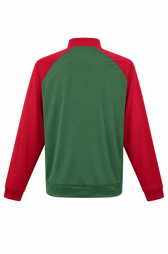 LACOSTE TRACK JACKET LOGO RED GREEN ΑΝΤΡΙΚΟ PRE OWNED L
