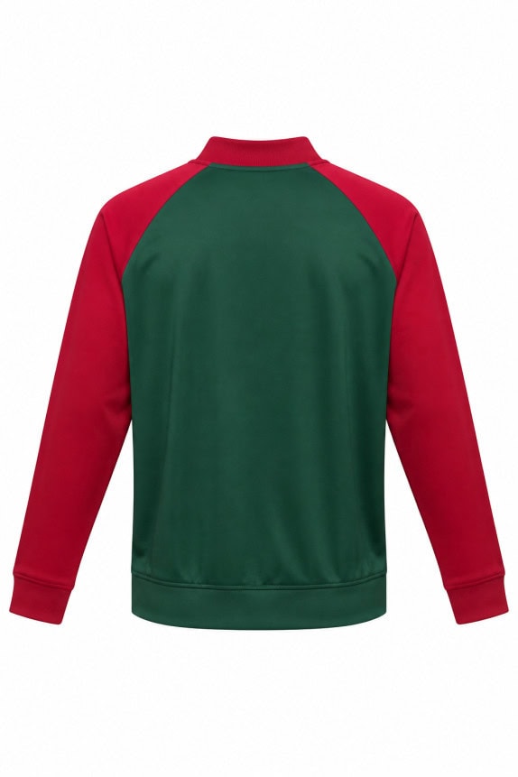 LACOSTE TRACK JACKET RETRO VERDE ROSSO UOMO PRE OWNED XL