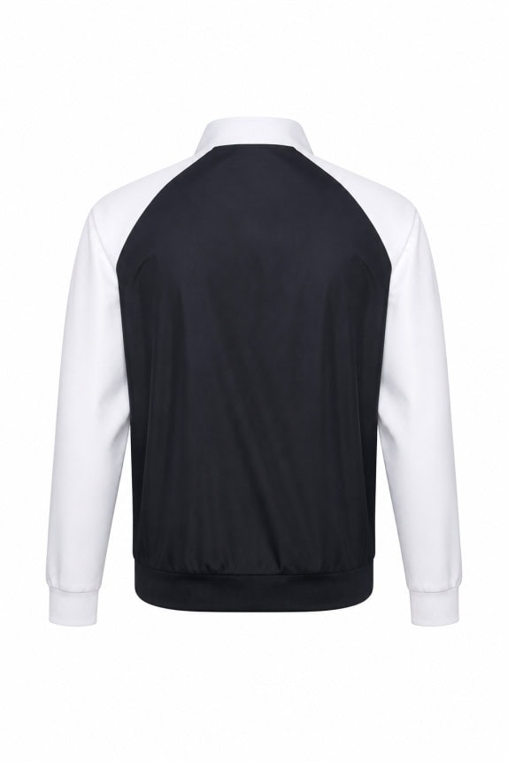 LACOSTE TRACK JACKET SPORTY BLACK WHITE ΑΝΤΡΙΚΟ PRE OWNED XL