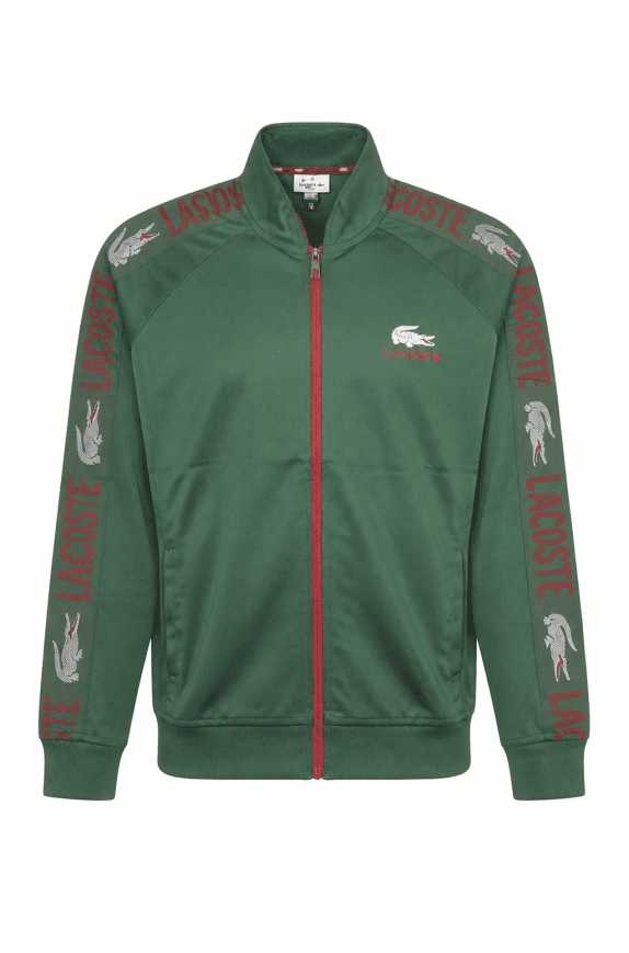 LACOSTE TRACK JACKET SPORTY GREEN ΑΝΤΡΙΚΟ PRE OWNED XL