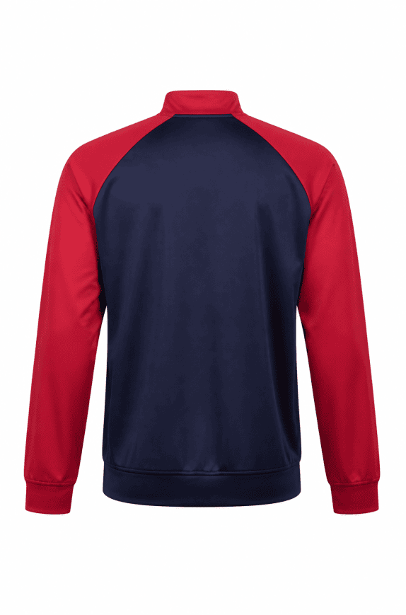 LACOSTE TRACK JACKET SPORTY NAVY ΚΟΚΚΙΝΟ ΑΝΤΡΙΚΟ PRE OWNED L