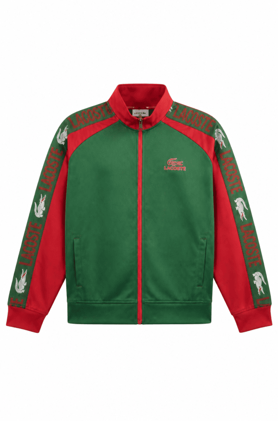 LACOSTE TRACK JACKET SPORTY ΠΡΑΣΙΝΟ ΑΝΤΡΙΚΟ PRE OWNED XL