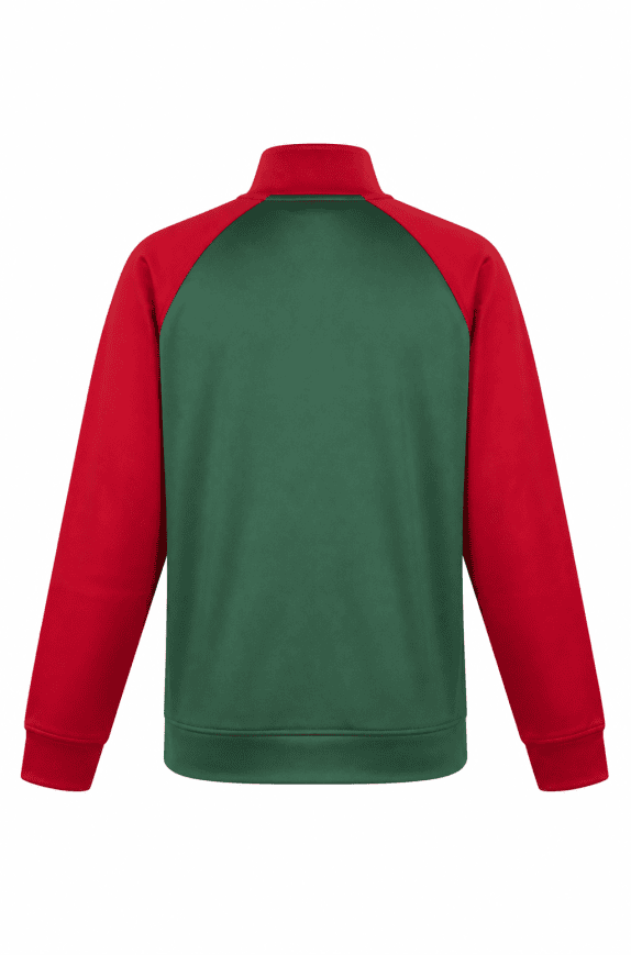 LACOSTE TRACK JACKET SPORTY ΠΡΑΣΙΝΟ ΚΟΚΚΙΝΟ ΑΝΤΡΙΚΟ PRE OWNED M