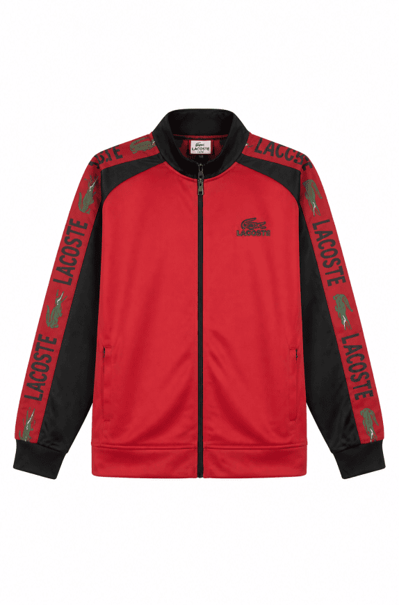 LACOSTE TRACK JACKET SPORTY RED ΑΝΤΡΙΚΟ PRE OWNED XXL