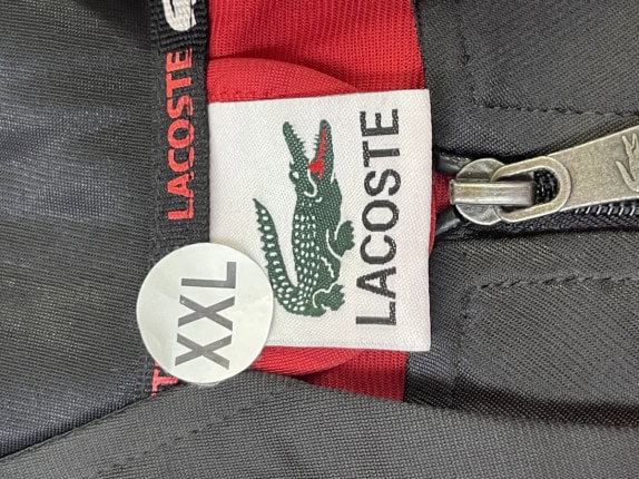 LACOSTE TRACK JACKET SPORTY RED ΑΝΤΡΙΚΟ PRE OWNED XXL