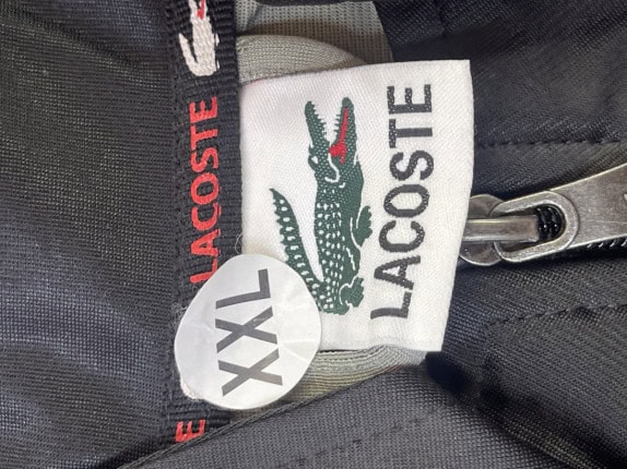 LACOSTE TRACK JACKET STREETWEAR ΚΕΝΤΑ ΧΡΩΜΑ ΑΝΤΡΙΚΟ PRE OWNED XXL