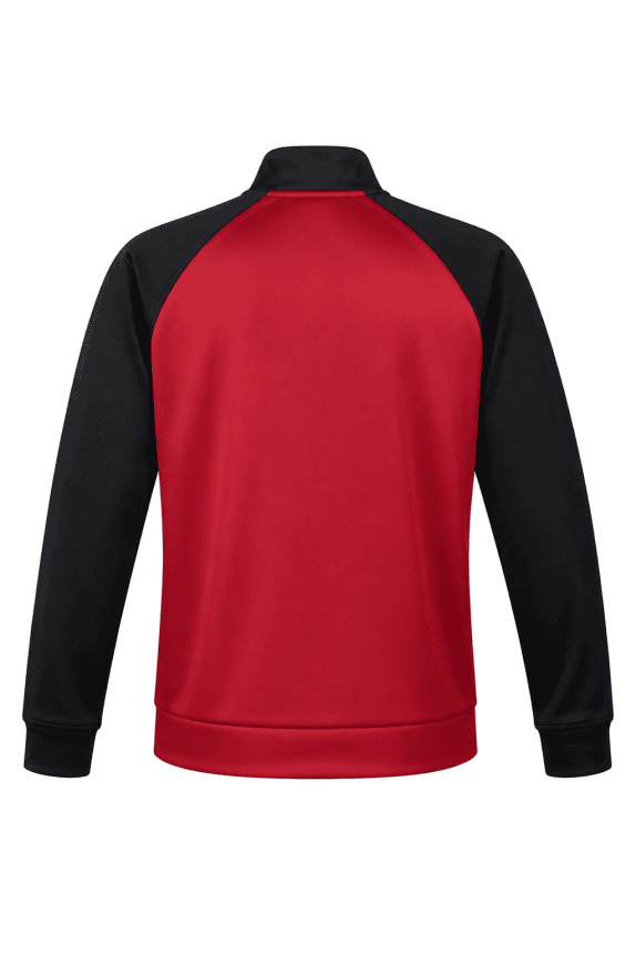 LACOSTE TRACK JACKET STREETWEAR ROSSO UOMO PRE OWNED M