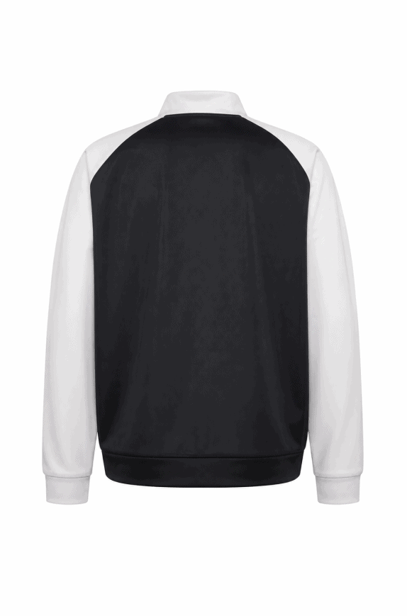 LACOSTE TRACK JACKET STREETWEAR NERO E BIANCO მამაკ ANTRINKI PRE OWNED XXL