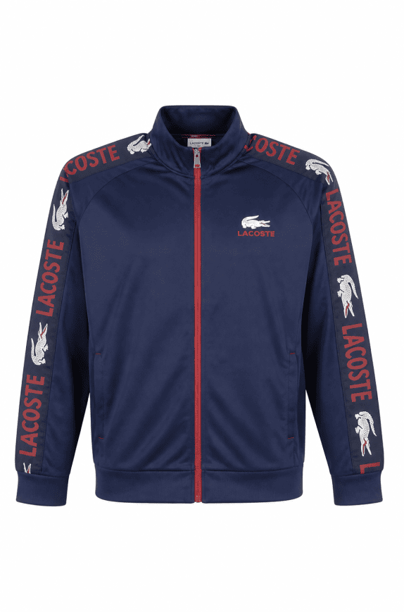 LACOSTE TRACK JACKET STREETWEAR NAVY MALE PRE OWNED XL