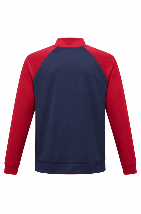 LACOSTE TRACK JACKET STREETWEAR NAVY RED ΑΝΤΡΙΚΟ PRE OWNED L