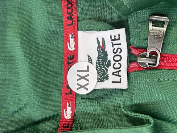 LACOSTE TRACK JACKET STREETWEAR ΠΡΑΣΙΝΟ ΑΝΤΡΙΚΟ PRE OWNED XXL