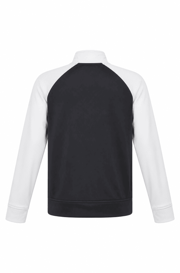 LACOSTE TRACK JACKET STRETCH BLACK WHITE MEN PRE OWNED L