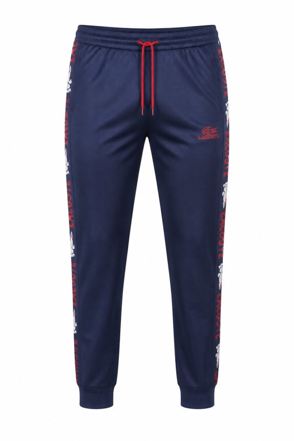 LACOSTE TRACK PANTS LOGO NAVY ΑΝΤΡΙΚΟ PRE OWNED XXL