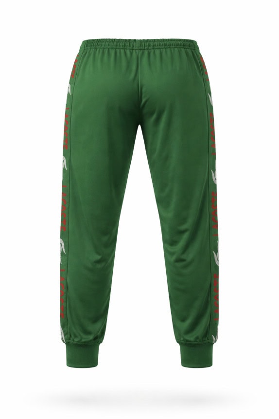 LACOSTE TRACK PANTS RETRO VERDE UOMO PRE OWNED XL