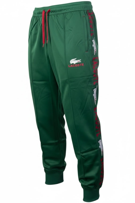 LACOSTE TRACK PANTS SPORTSWEAR ΠΡΑΣΙΝΟ ΑΝΤΡΙΚΟ PRE OWNED L