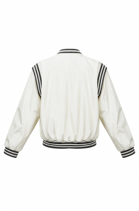 LACOSTE VARSITY JACKET RACING OFF WHITE ΑΝΤΡΙΚΟ PRE OWNED L