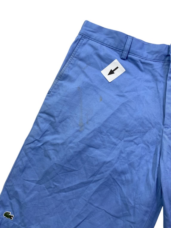 LACOSTE Bermuda regular fit azzurra unisex L