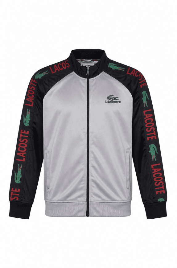 LACOSTE GIACCA GRAPHIC NERO UOMO PRE OWNED XL