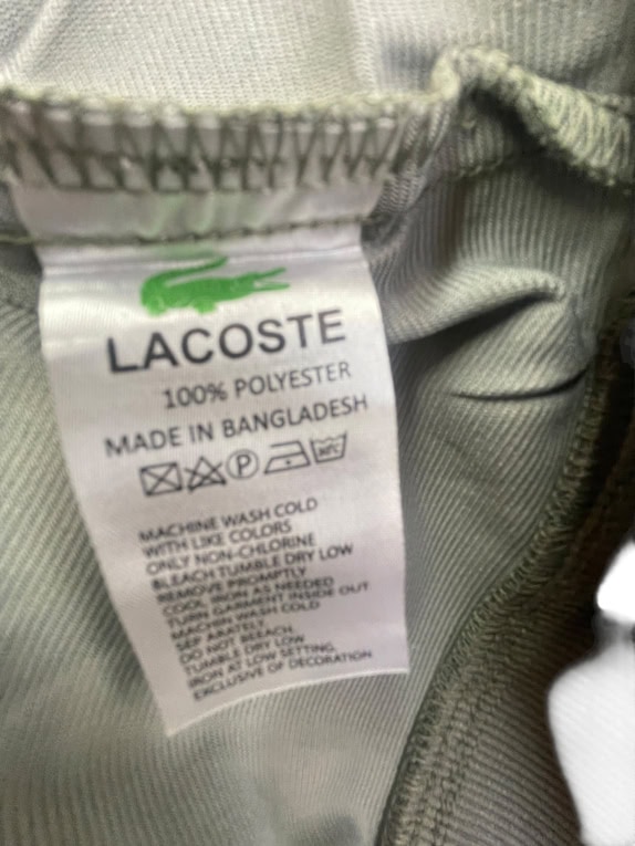 LACOSTE ΖΑΚΕΤΑ TRACK JACKET ΜΕ ΦΕΡΜΟΥΑΡ ΓΚΡΙ ΜΑΥΡΟ ΑΝΔΡΙΚΗ 3XL