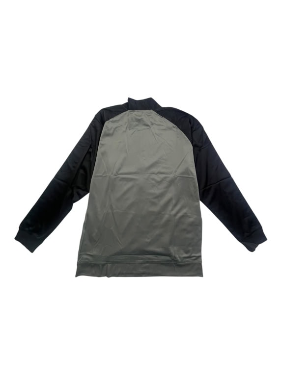 LACOSTE ΖΑΚΕΤΑ TRACK JACKET ΜΕ ΦΕΡΜΟΥΑΡ ΓΚΡΙ ΜΑΥΡΟ ΑΝΔΡΙΚΗ 3XL