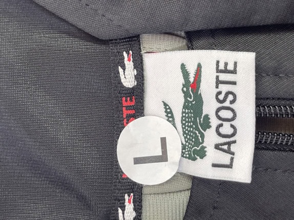 LACOSTE ΖΑΚΕΤΑ TRACK JACKET STREETWEAR ΠΡΑΣΙΝΟ ΑΝΤΡΙΚΟ PRE OWNED L