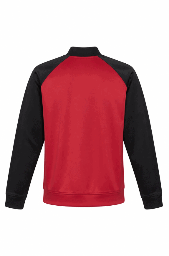 LACOSTE GIACCA TRACK SPORTIVA ROSSO NERO UOMO PRE OWNED XL