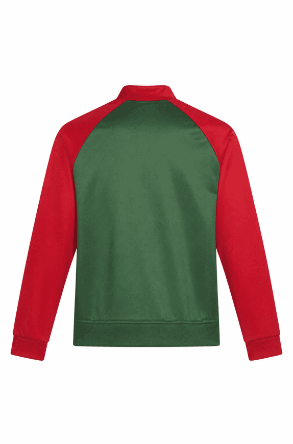 LACOSTE GIACCA TRACK SPORT RED GREEN UOMO PRE OWNED L