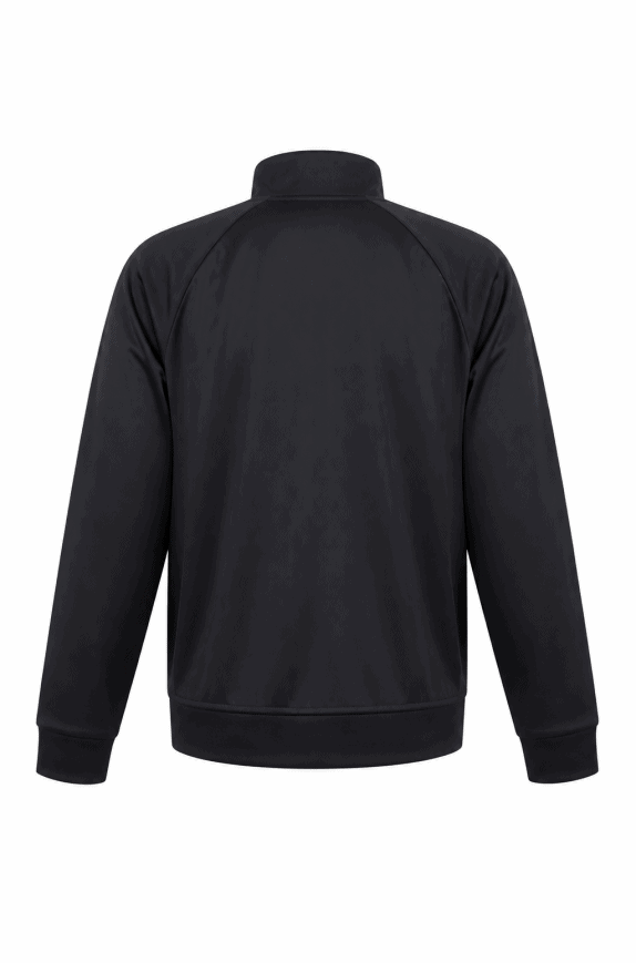 LACOSTE ZIP HOODIE STREETWEAR NERO UOMO PRE OWNED M
