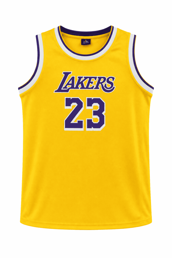 LAKERS G Graphic Tee Yellow Αντρικό PRE OWNED S