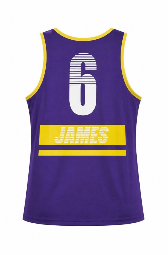 LAKERS JERSEY GRAPHIC PURPLE ΑΝΤΡΙΚΟ PRE OWNED L