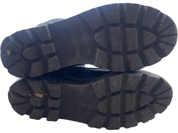 LAURA BIAGIOTTI STIVALI MINIMAL NERO DONNA PRE OWNED EU 40